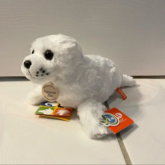 Wild Republic white seal stuff animal - Picture 4 of 7